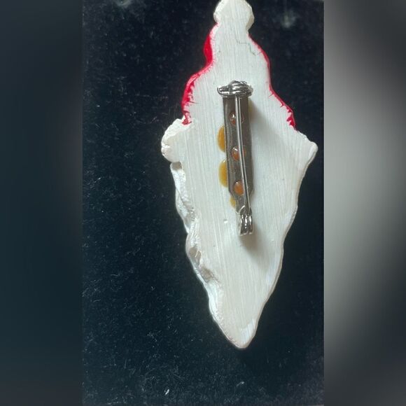 🎄❤️🎄Vintage Santa Christmas Brooch Pin Collectible - Picture 3 of 4